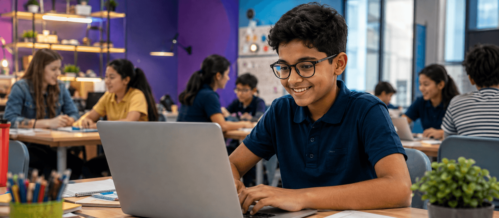 CURIOO student learning with technology